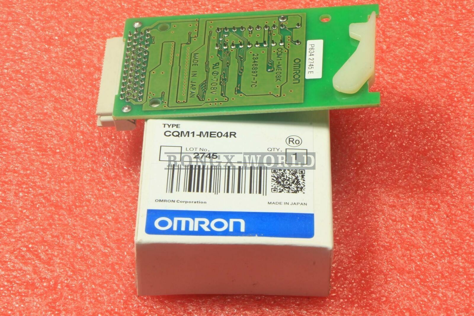 new ONE In Box Omron Programmable Controller CQM1-ME04R CQM1ME04R - OMRON