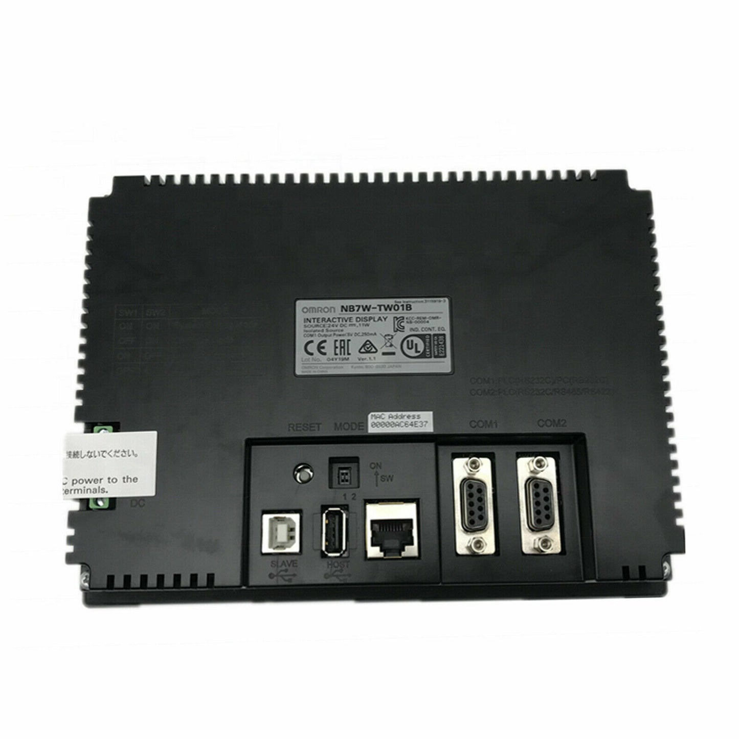 Omron Automation Compact NB7W-TW01B programmable logic controller - OMRON AUTOMATION