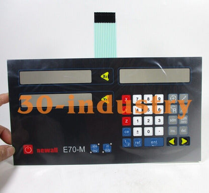 Membrane Keypad E70-M for Newall DP8 2-Axis Digital Display - NEWALL