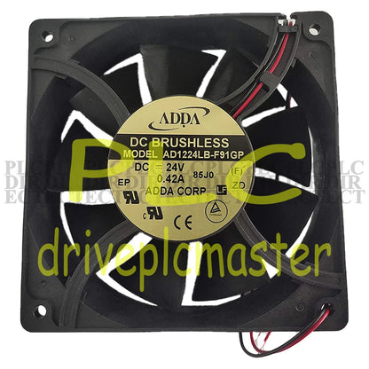 Adda AD1224LB-F91GP Axial Fan 24VDC 0.42A #dr