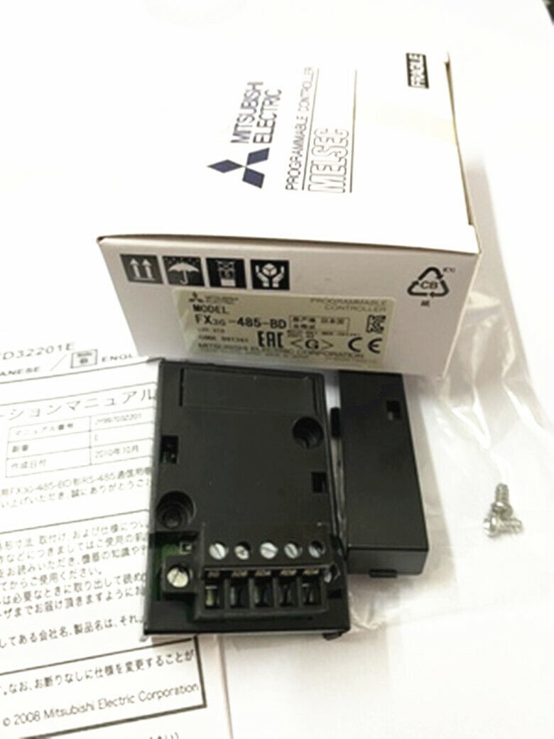 new Mitsubishi PLC Programmer Controller Communication Board FX3G-485-BD 485 Module