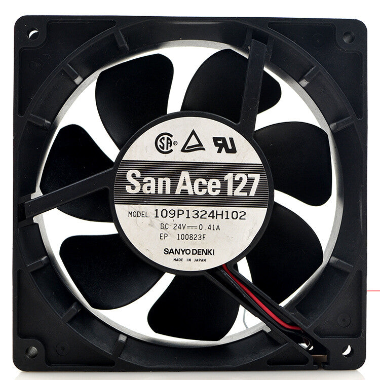 1pcs Sanyo 109P1324H102 24V 0.41A 12038 12CM cooling fan
