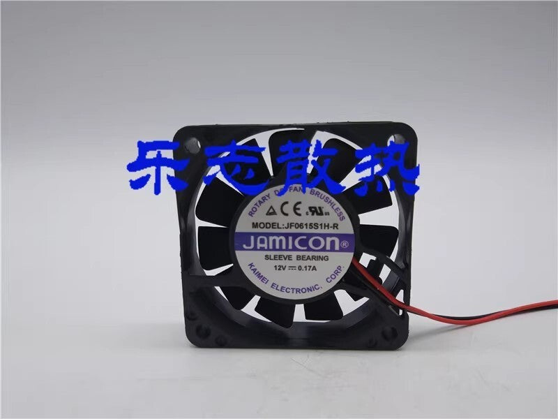 JAMICON JF0615S1H-R 6015 12V 0.17A 2-Wire Inverter Cooling Fan
