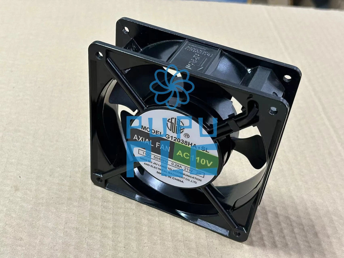 AXIAL FAN G12038HA1SL 110V 0.28A 21W 120 * 120 * 38MM 120MM cooling fan~