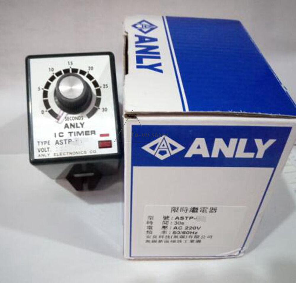1x Limited Time Relay 1S 2S 6S 12S 30S 60S 180S 6M ASTP-N1 220V