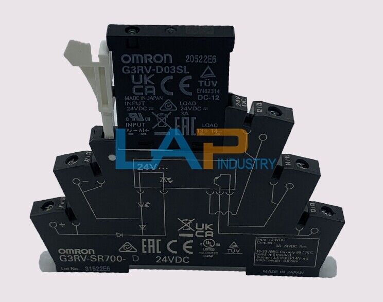 Omron G3RV-SR700-D 24VDC Solid State Relay - 1PCS - OMRON