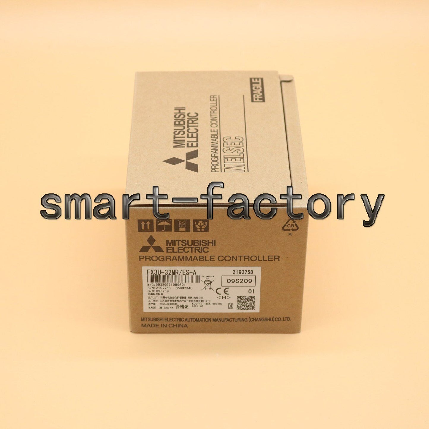 New Mitsubishi In Box PLC FX3U-32MR/ES-A Programming Logic Controller - MITSUBISHI