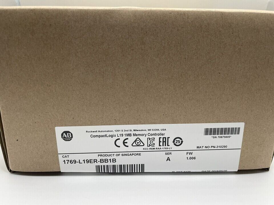 CompactLogix 1MB Memory Controller - COMPACTLOGIX