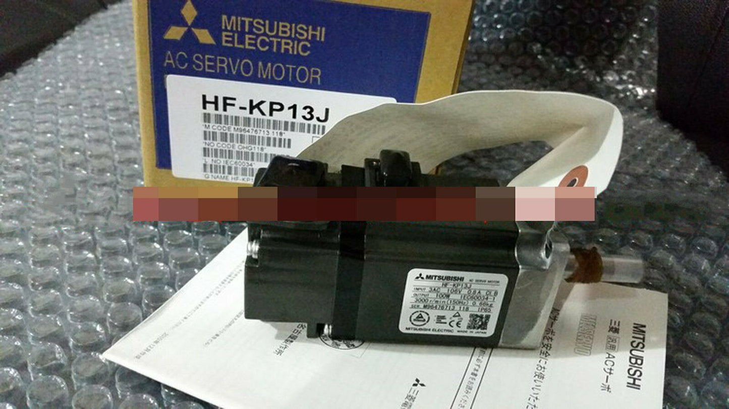 New ONE Mitsubishi servo motor HF-KP13J, One year warranty - MITSUBISHI