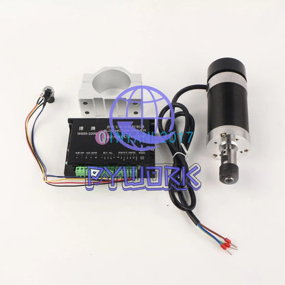 500W ER16 Brushless Spindle + BLDC Motor Driver Controller WS55-220#