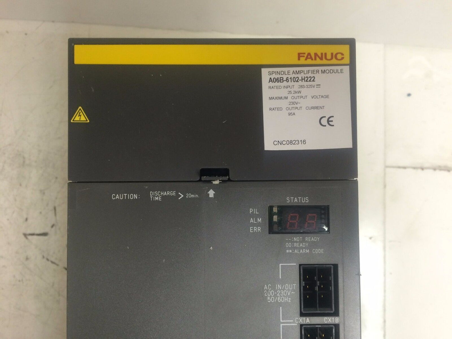FANUC A06B-6102-H222 SPINDLE AMPLIFIER - FANUC