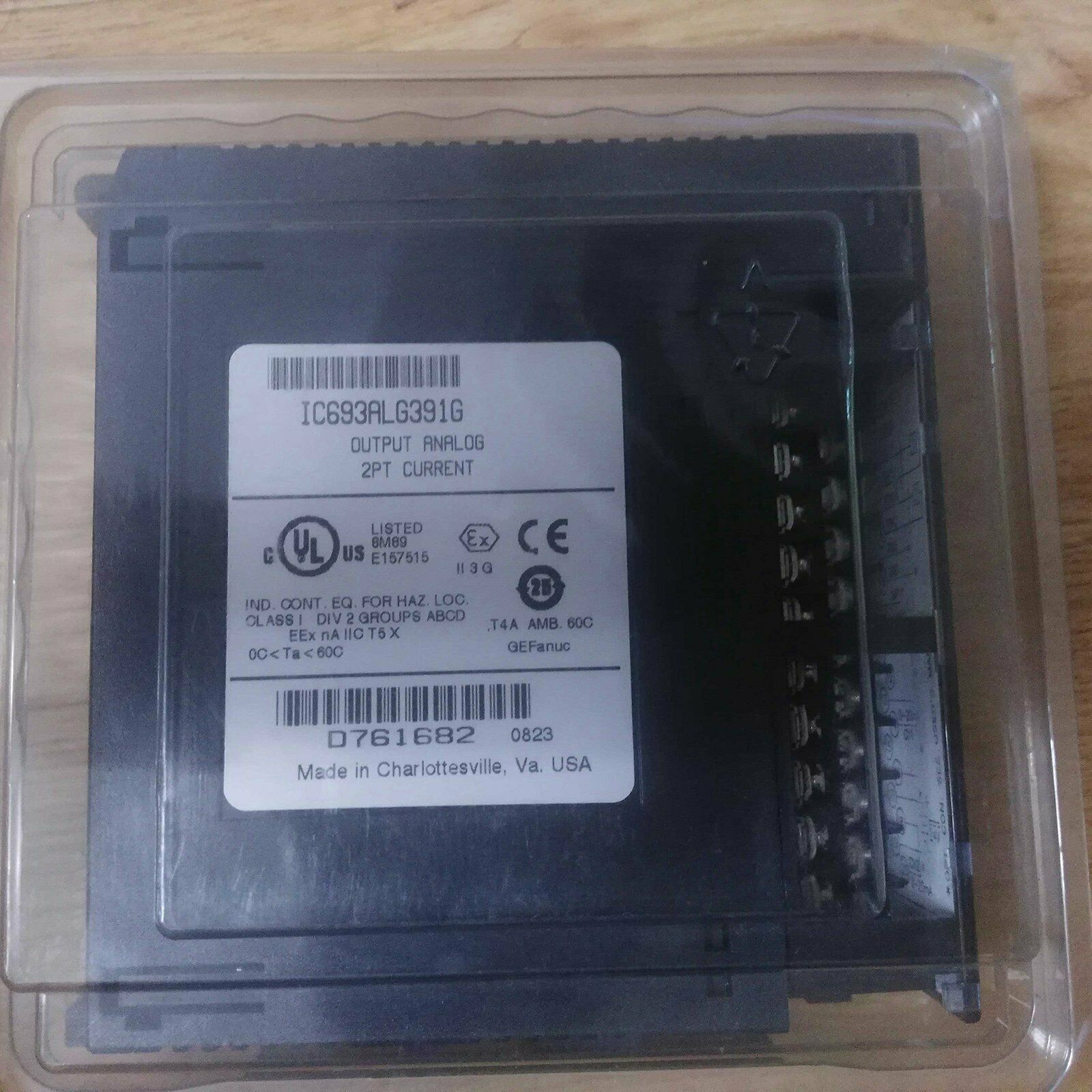 GE Fanuc IC693ALG391G Analog Current Output Module - GE