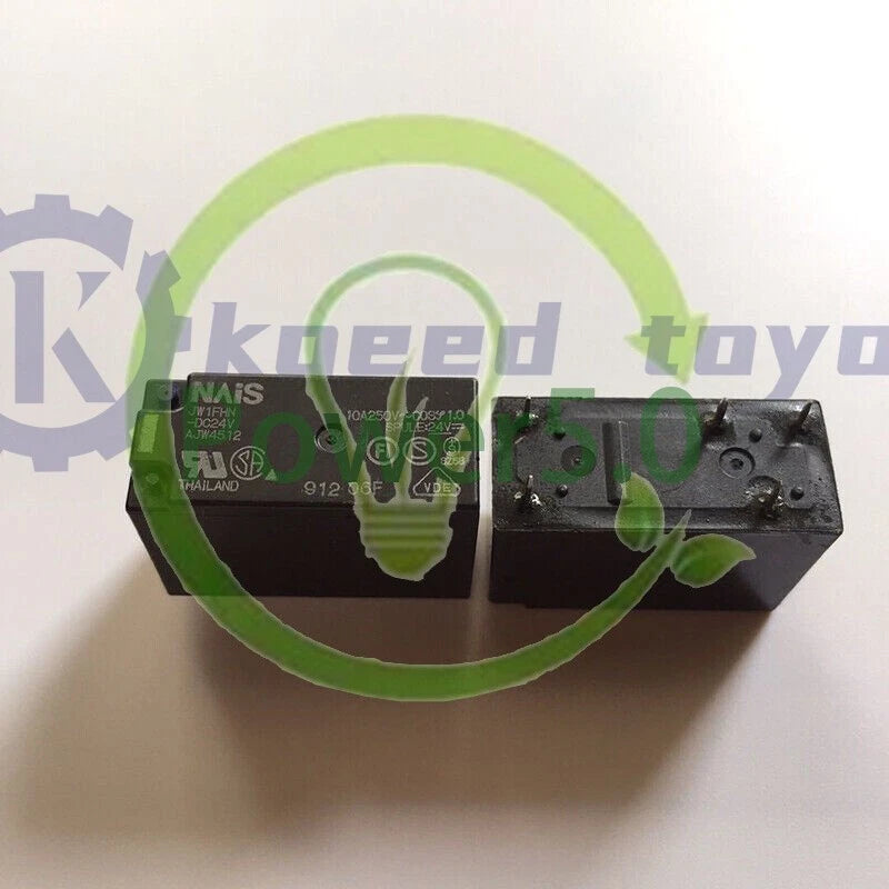 10Pcs NAIS JW1FHN-DC24V 24VDC Power Relay 10A 250V 5Pins ~