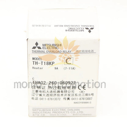 Mitsubishi Thermal Overload Relay TH-T18KP 9A 1PCS