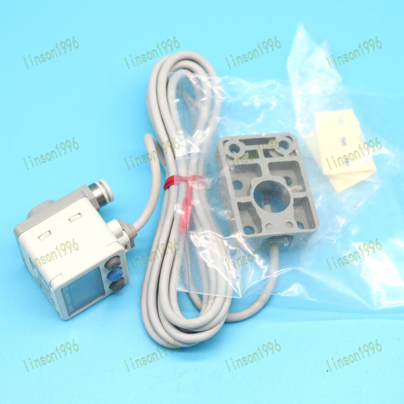ONE ISE40A-C6-R SMC Digital Pressure Gauge Fast Ship - SMC
