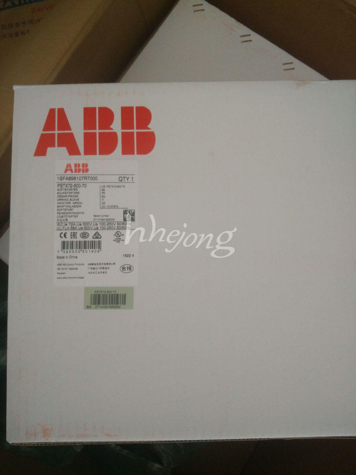 ABB Soft Starter PSTX72-600-70 1SFA898107R7000 - ABB