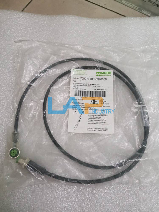 MURR 7000-40341-6340100 1 Meter Cable - High Quality 1PCS - MURR