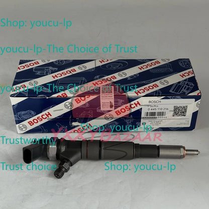 4PCS Diesel Fuel Injector for BMW 320d 330d 530d X3 X5 3.0d 0445110216 7793836