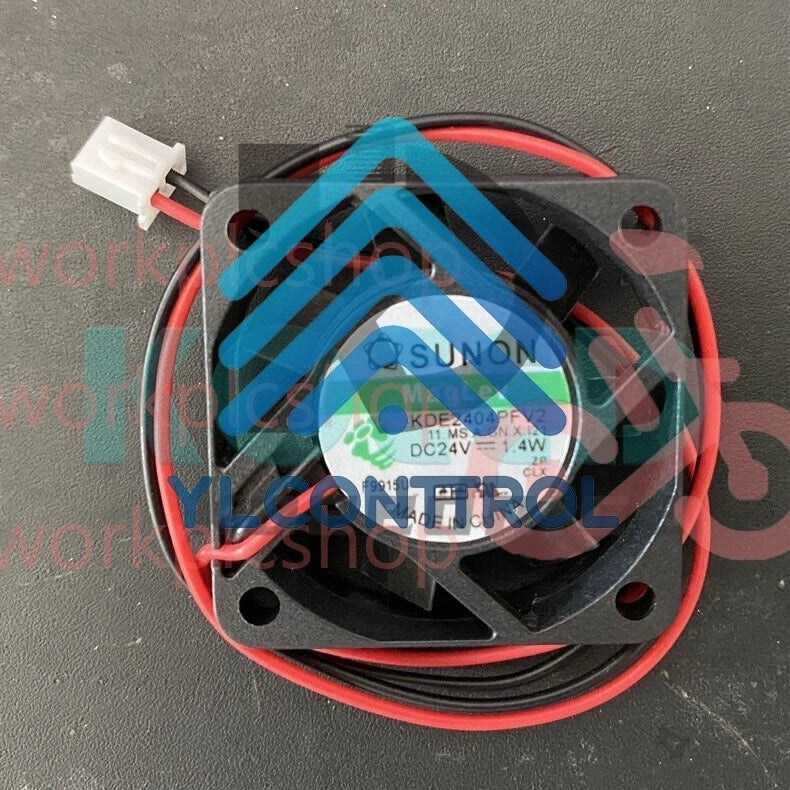 For SUNON KDE2404PFV2 4010 4CM 24V 1.4W 2pin Maglev cooling fan 40X40X10MM
