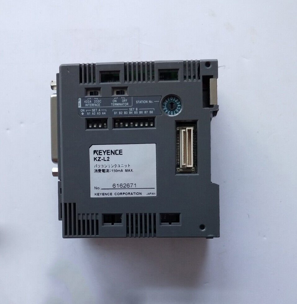 used Keyence PLC module KZ-L2 Tested In Good Condition - KEYENCE