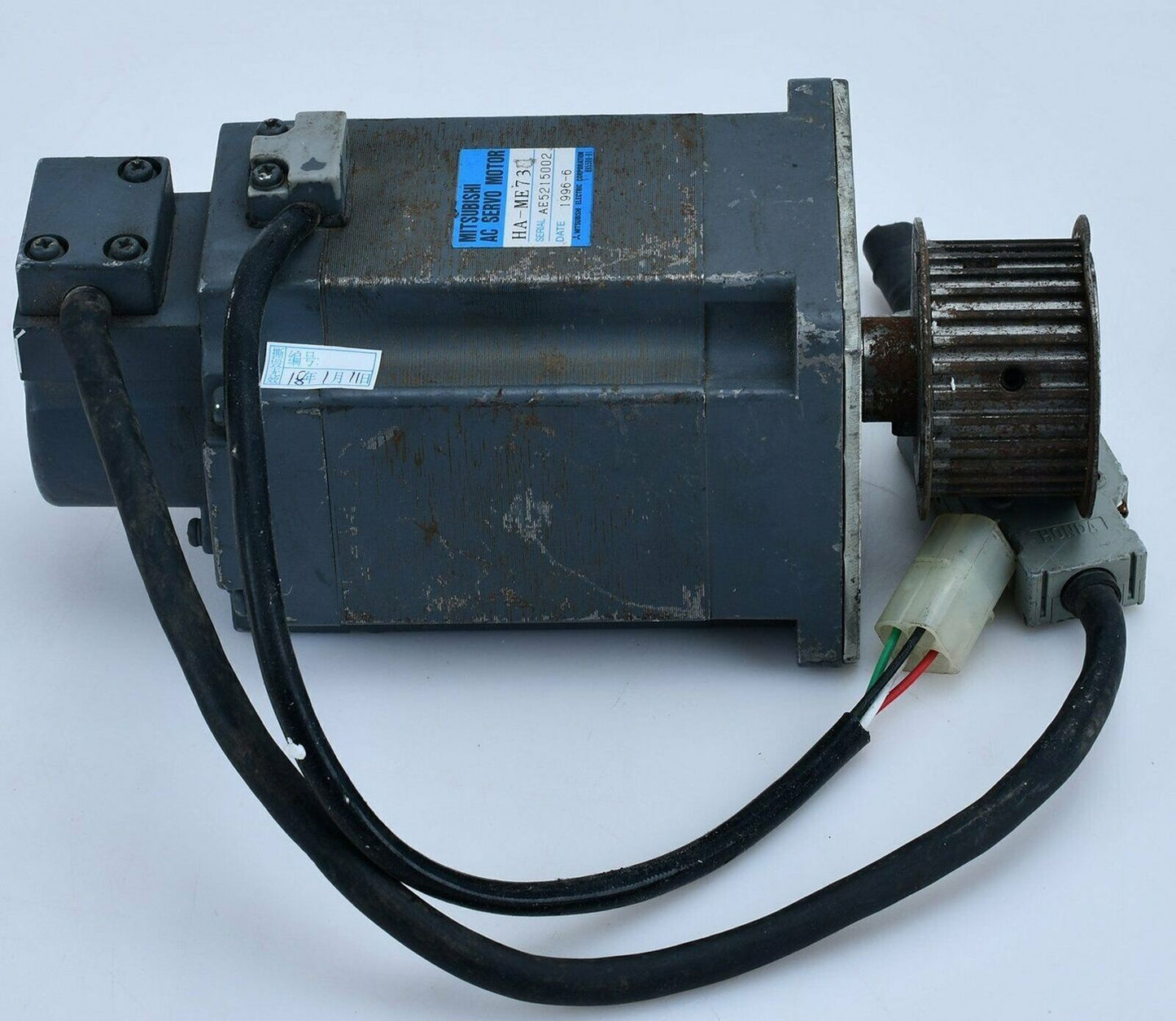 Used Mitsubishi HA-ME73 servo motor – Tested Good Condition - MITSUBISHI