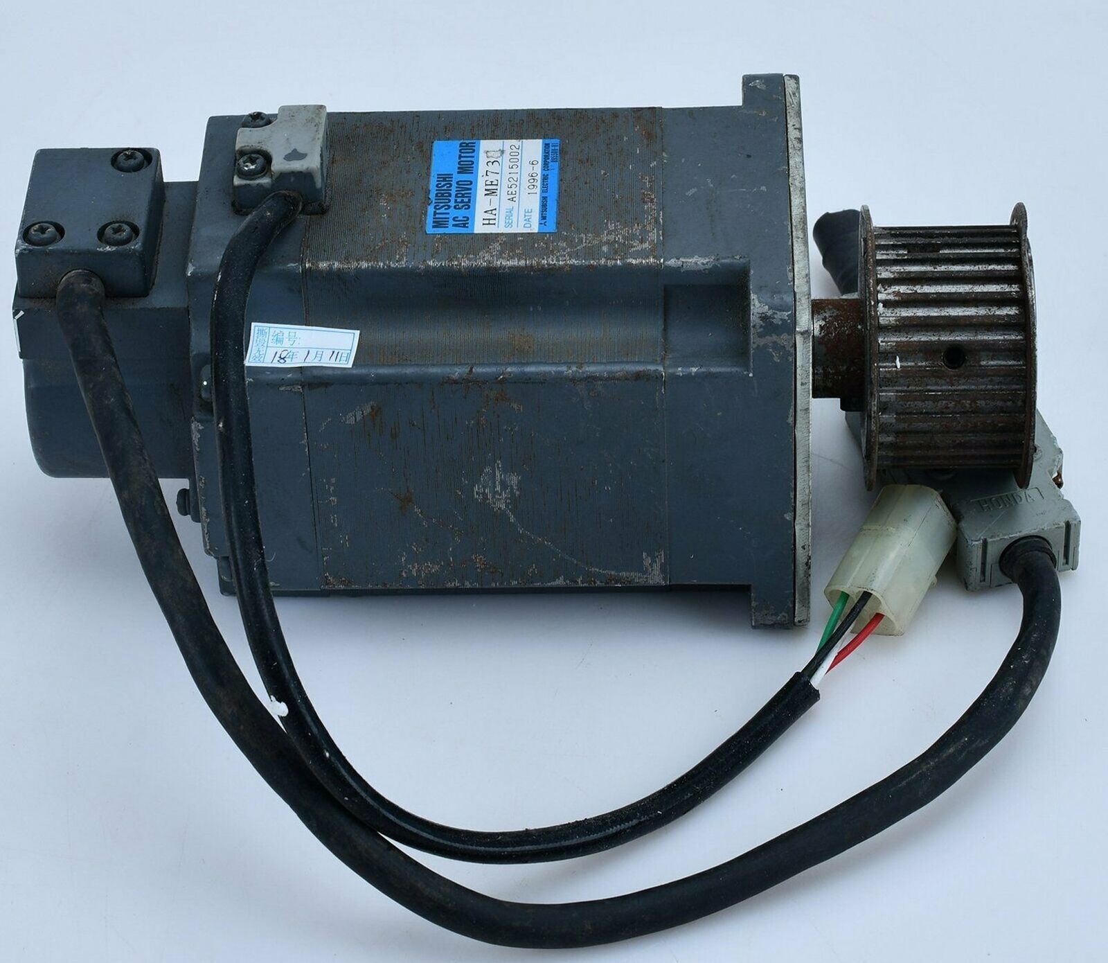 Used Mitsubishi HA-ME73 servo motor – Tested Good Condition - MITSUBISHI