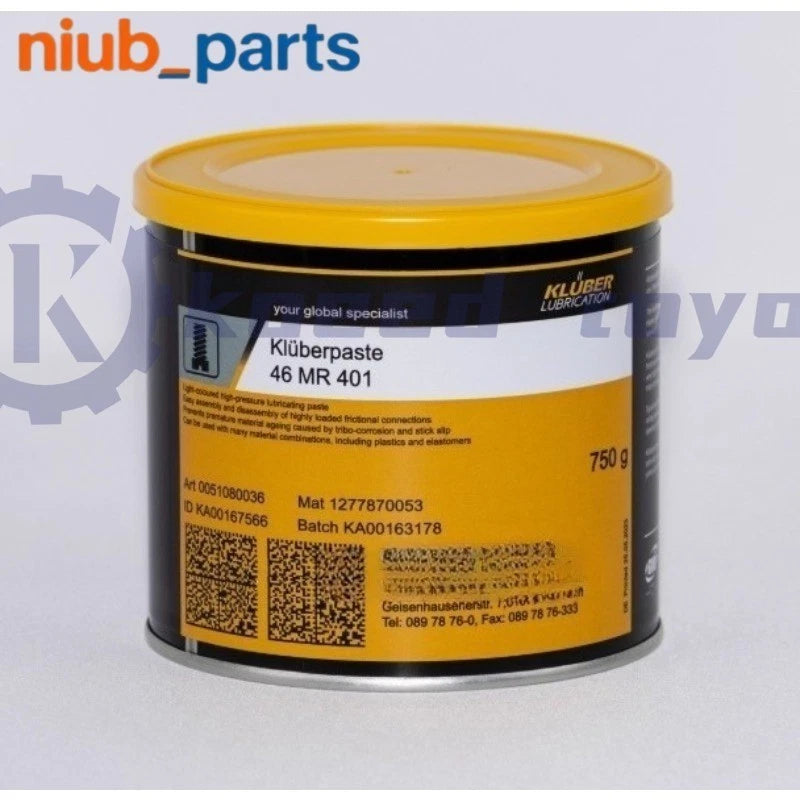 KLUBER Lubrication Kluberpaste 46 MR 401 46MR401 750g ( 26.5 OZ) free ship ~