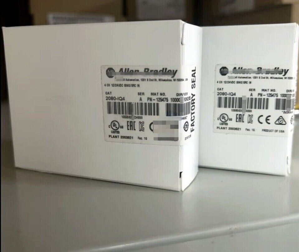 Allen Bradley Factory Sealed 2080-IQ4 SERA Digital Combo Module NEW - ALLEN BRADLEY