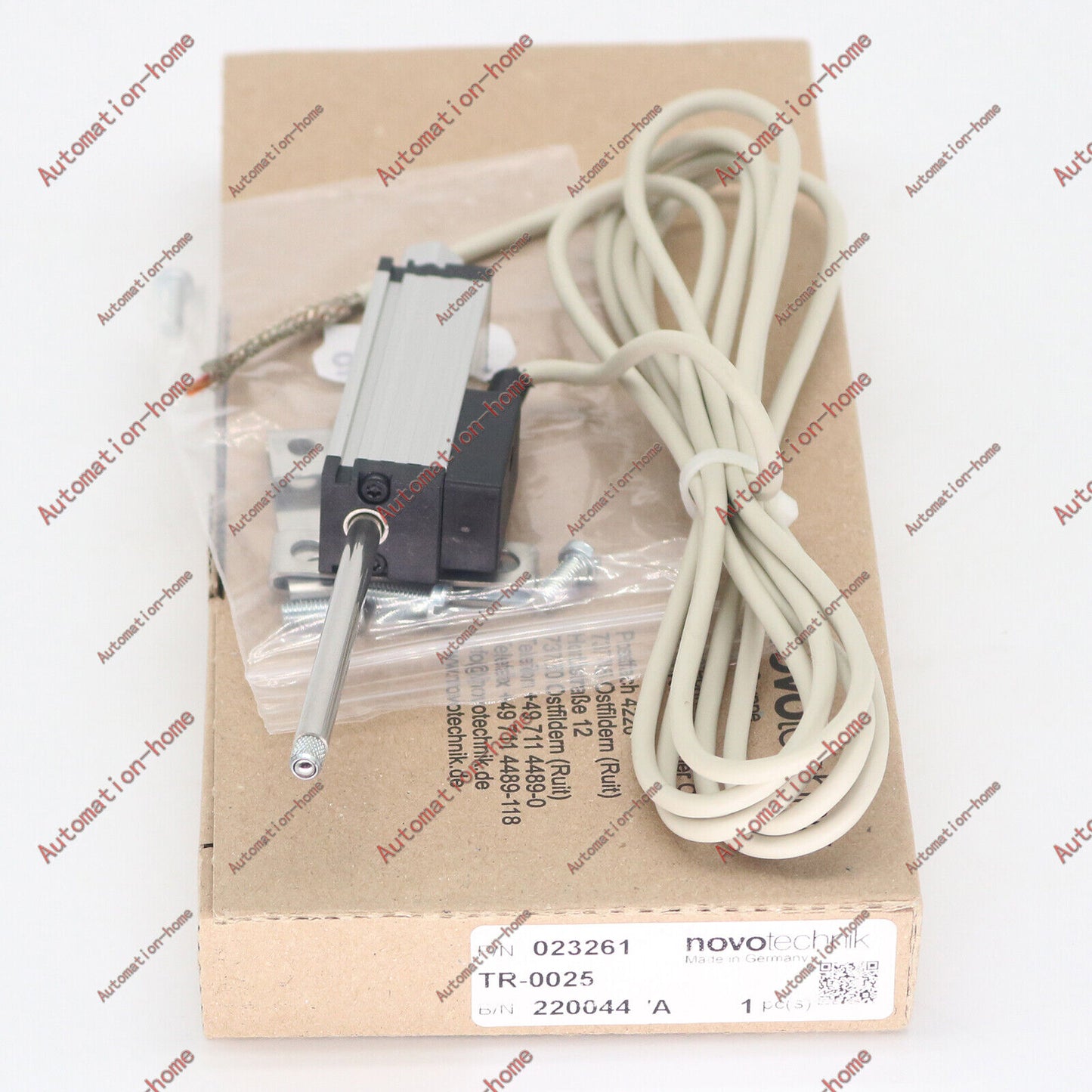 Novotechnik Linear Transducer TR25/023261 In Box - NOVOTECHNIK