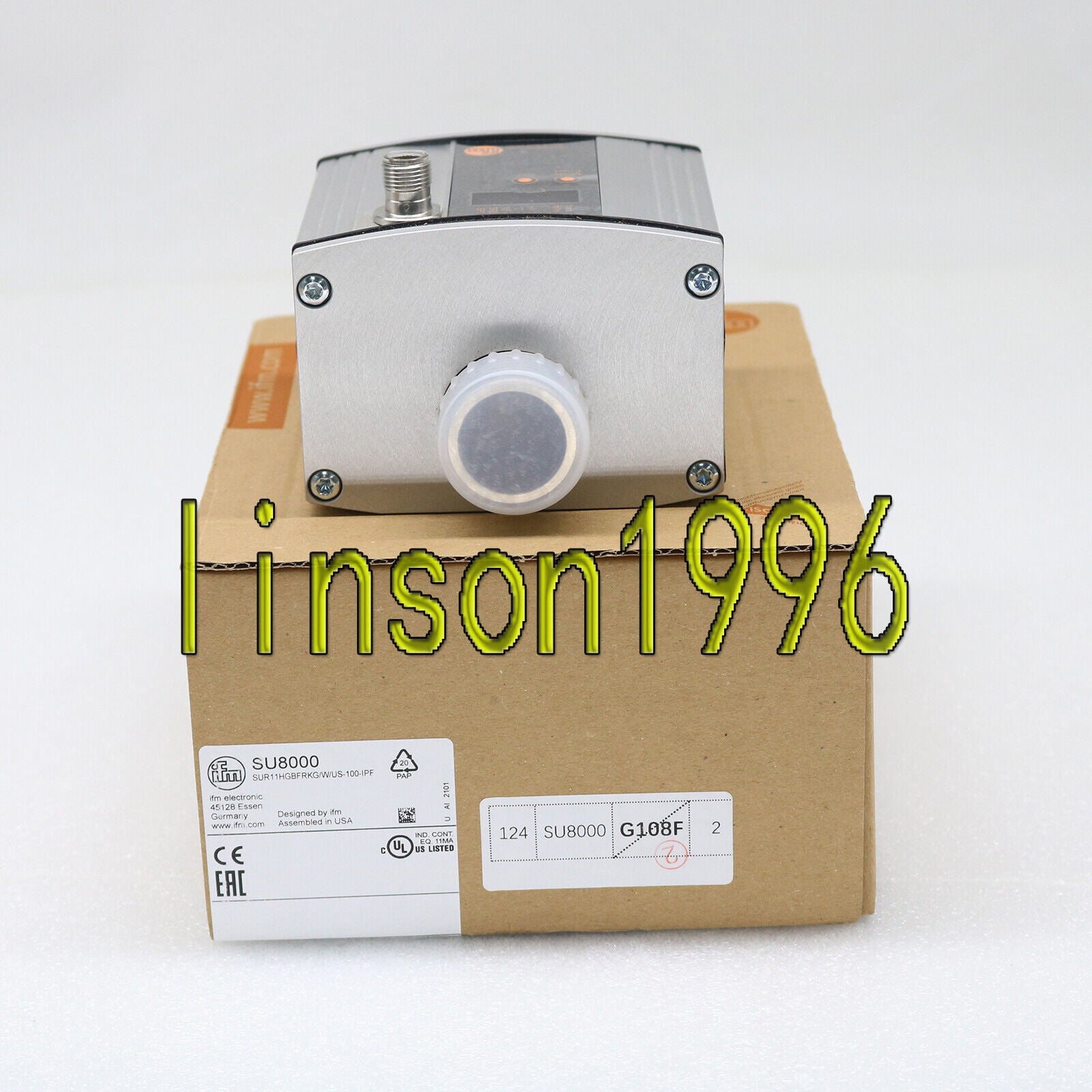 1PC IFM SU8000 Flow Monitors Complete Kit, 1-Year Warranty - IFM