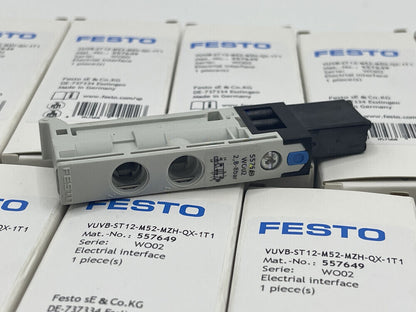new 1Pcs FESTO solenoid valve VUVB-ST12-M52-MZH-QX-1T1 557649 - FESTO