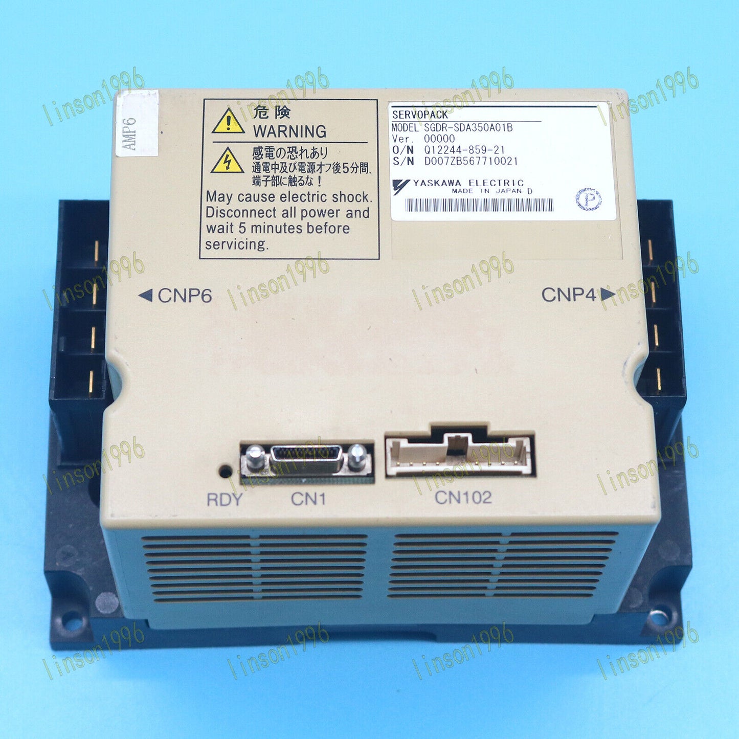 Used Yaskawa SGDR-SDA350A01B Servo Drive Tested Stock - YASKAWA