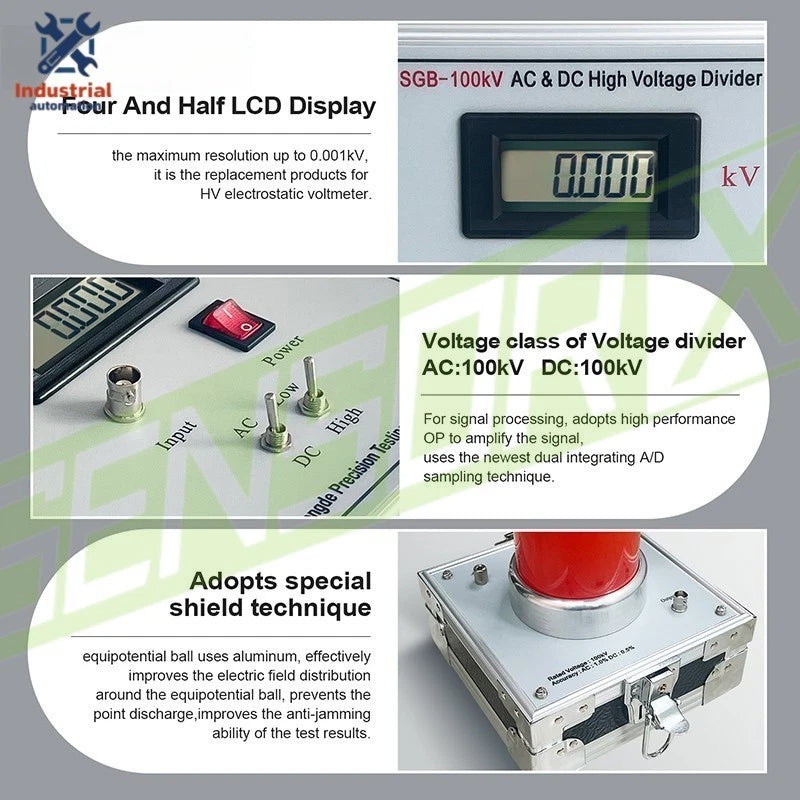 SGB-100kV AC&DC High Voltage Divider AC&DC voltage meter Fast Free delivery~