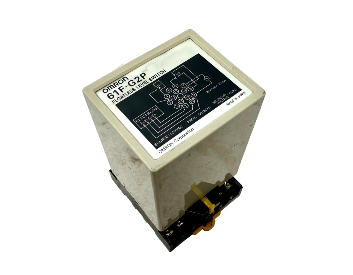 used Omron 61F-G2P Level Switch - OMRON