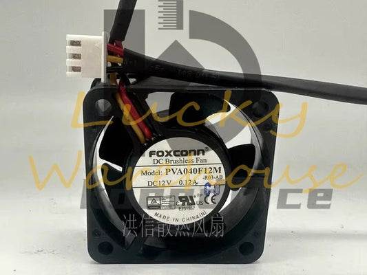 FOXCONN PVA040F12M 4020 DC12V 0.12A 3-Pin DC Cooling Fan
