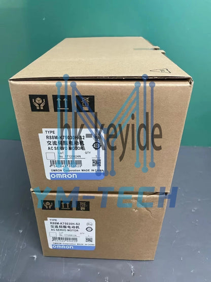 OMRON R88M-K75030H-S2 AC SERVO MOTOR 230VAC 50Hz/60Hz 1 Shaft