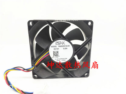 ELEPEAK PA8025S12LN2 DC12V 0.25A 8CM 8025 inverter cooling fan