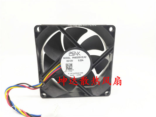 ELEPEAK PA8025S12LN2 DC12V 0.25A 8CM 8025 inverter cooling fan