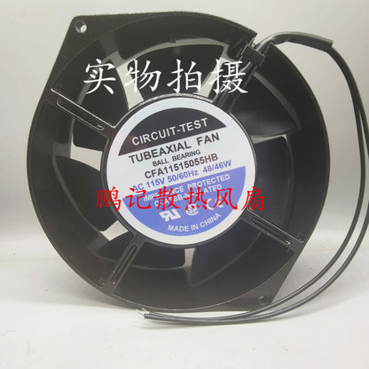 CIRCUIT-TEST CFA11515055HB 115V 60Hz 48/46W cooling fan