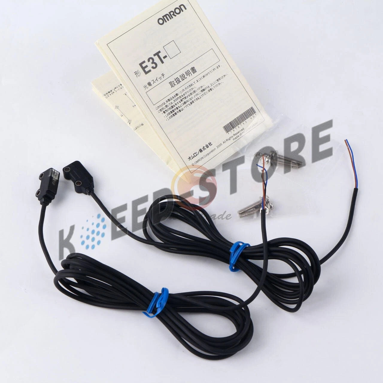 1PCS Omron E3T-ST21M E3TST21M 2M Photoelectric Sensor