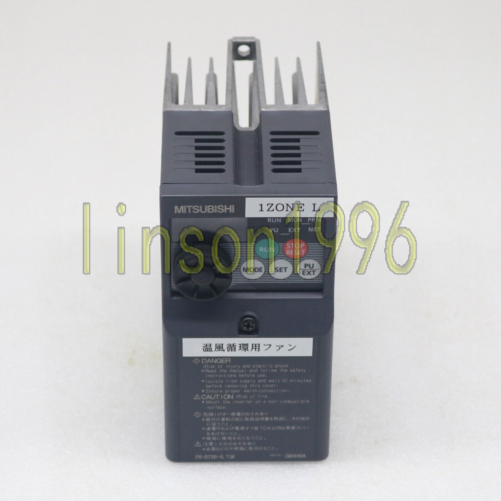 1-PC Mitsubishi FR-D720 220V 0.75KW Used - MITSUBISHI