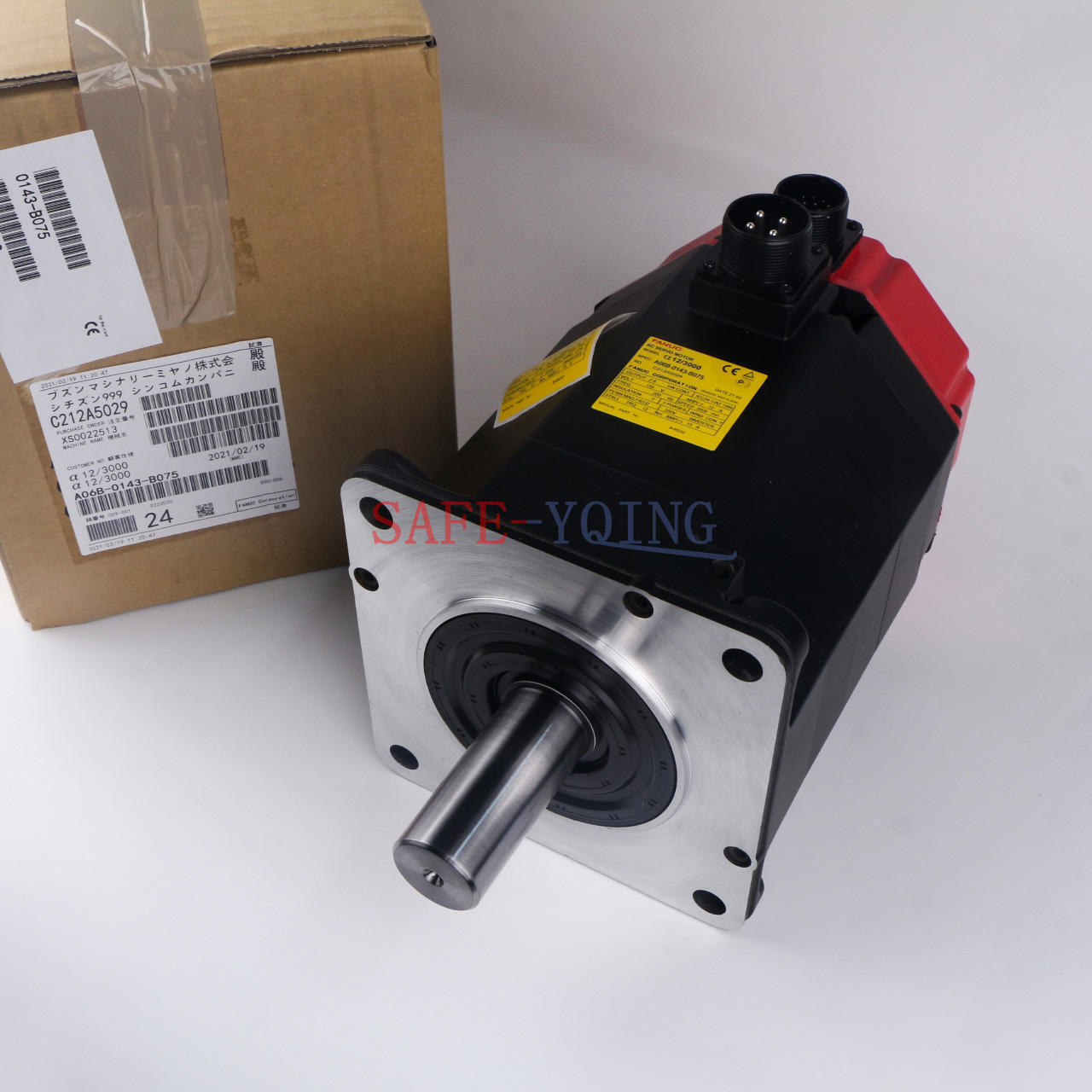 new 1PCS FANUC AC SERVO MOTOR a12/3000 A06B-0143-B075 A06B-0143-B075 - FANUC