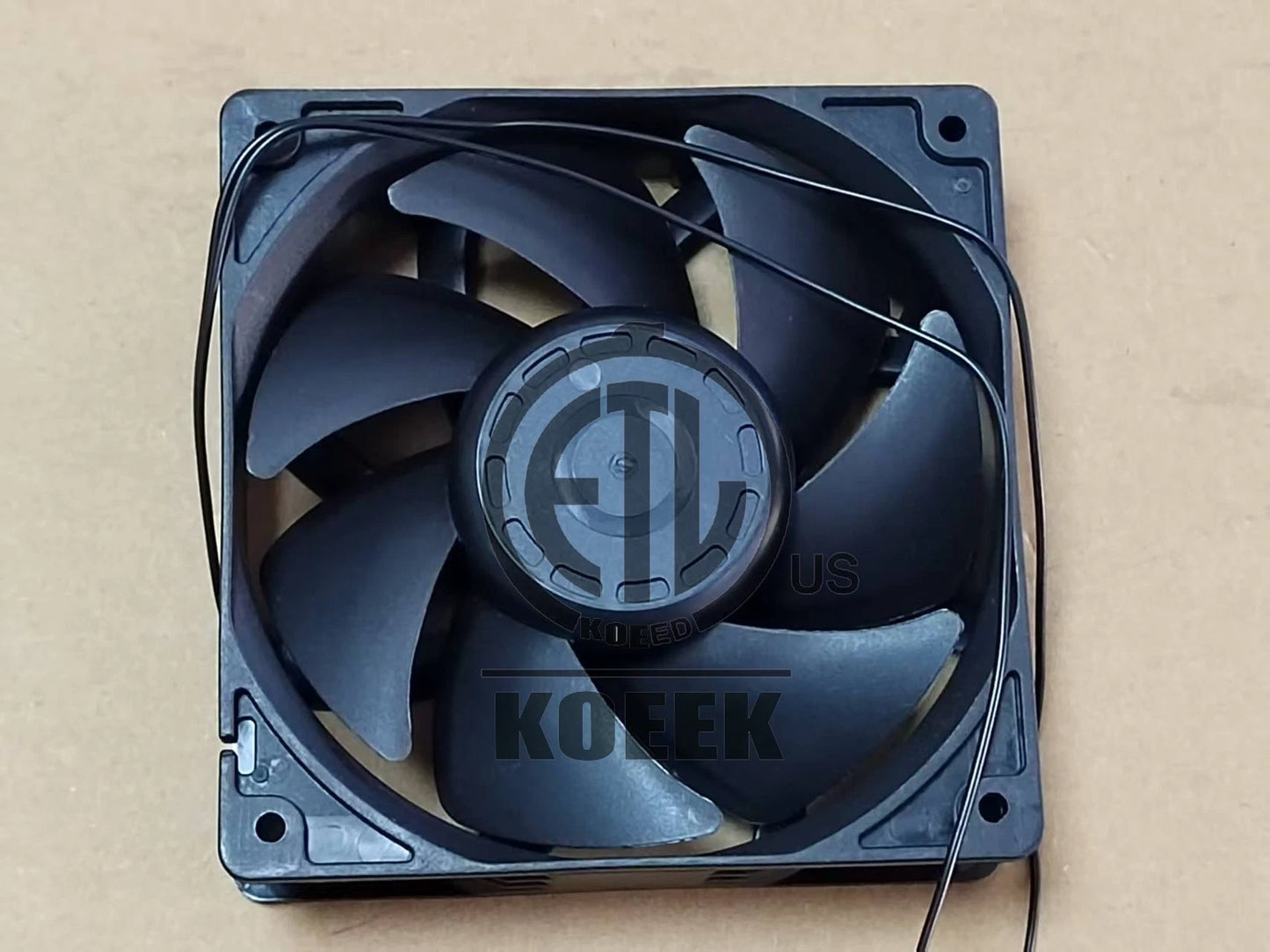 1PCS XIANGYU GROUP Fan XY-12038B2H 110-240V 12CM EC-FAN 2 wire cooling fan