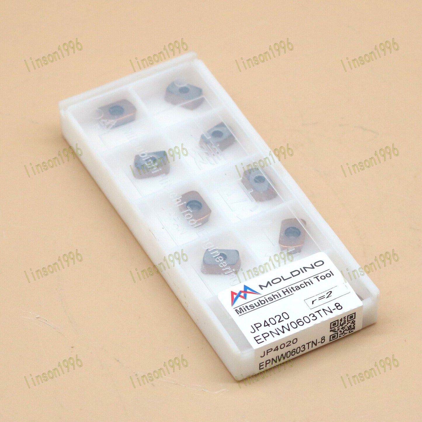 10-Piece Hitachi CNC Blade Set EPNW0603TN-8 JP4020 In Box - HITACHI