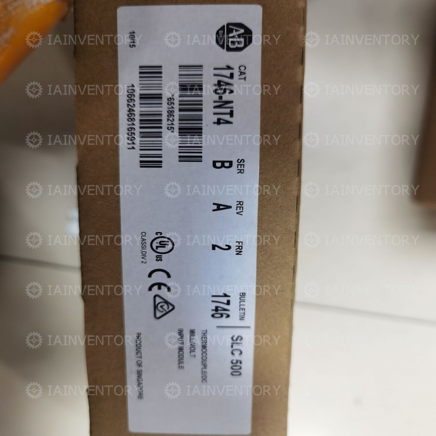 Allen-Bradley SLC 500 Input Module 1746-NT4 - ALLEN-BRADLEY
