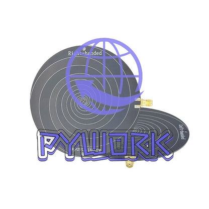 510MHz-10GHz Circular Polarization UWB Antenna Equiangular Spiral Antenna tops