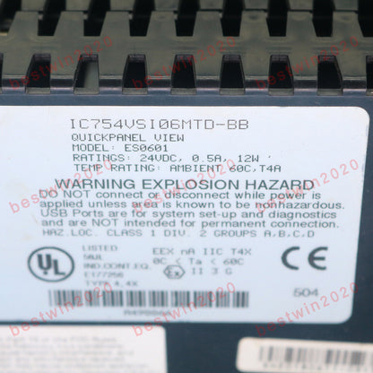 used For GE Fanuc IC754VSI06MTD-BB touch screen - GE FANUC
