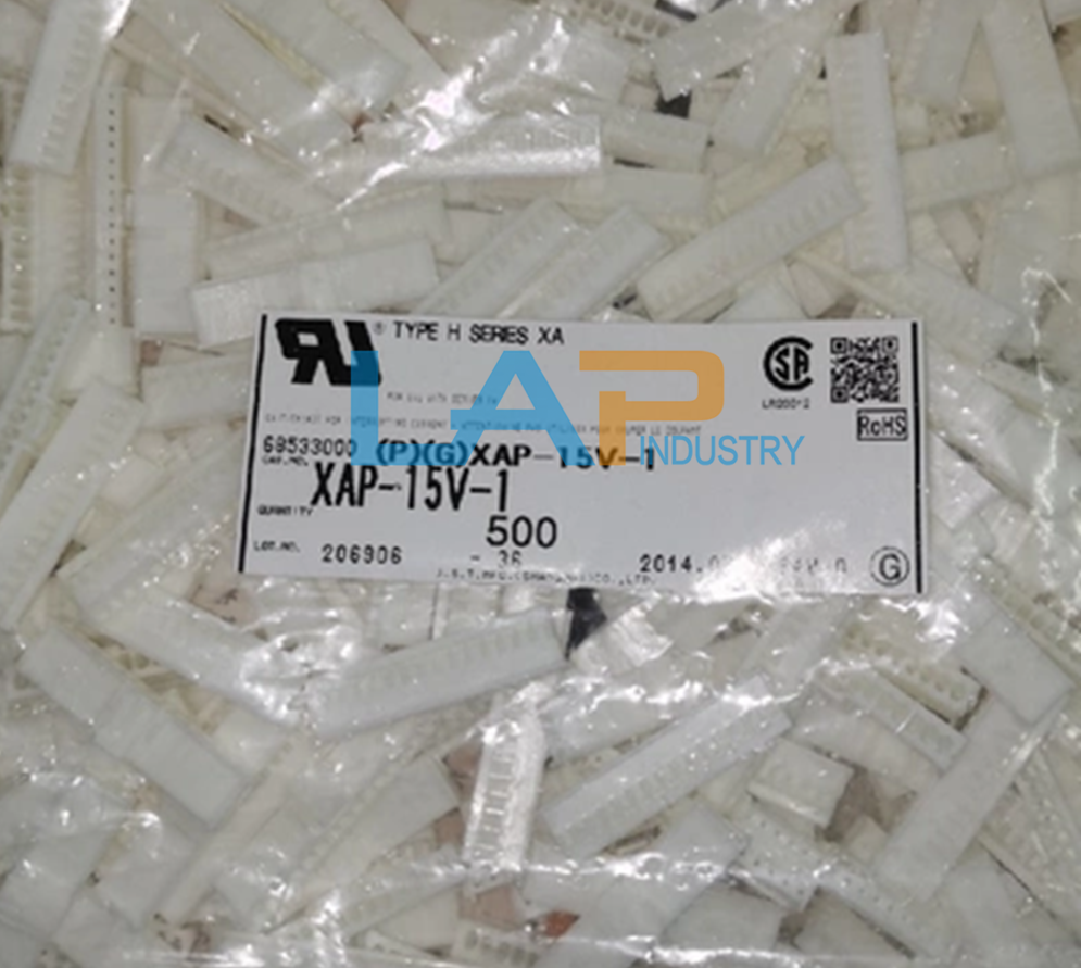 1000PCS XAP-15V-1 Connector with 2.5mm Pitch and Plastic Shell - PLASTIC SHELL