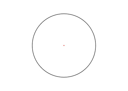 Trijicon 1x25 MRO HD Red 68 MOA Retcile w/ 2.0 MOA Dot Low Mount  MRO-C-2200051