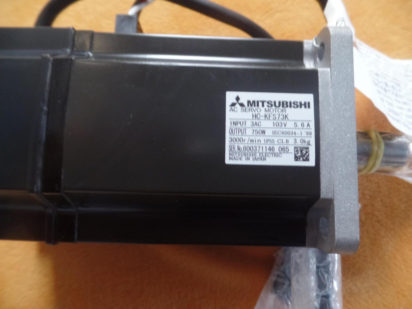 1PC MITSUBISHI AC SERVO MOTOR HC-KFS73K HCKFS73K